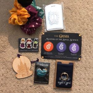 bookish box merch destash
